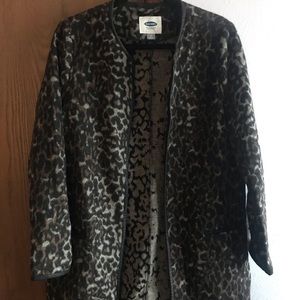 Old Navy Cheetah Print Jacket